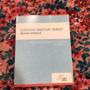 ATI Nursing Care of Children RN Book 11.0